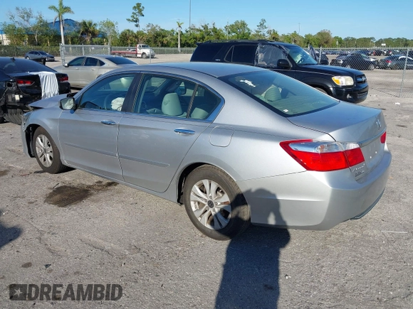 2014 Honda Accord LX with VIN 1HGCR2F37EA074244, listed as a IAAI auction lot 41749915 with 83,916 mi miles and . Bid and sale history available at carsss.com. Image 3.