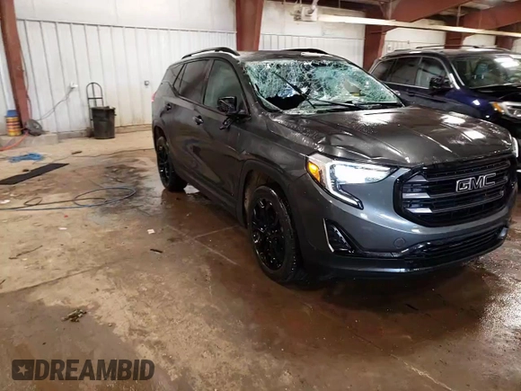 2020 GMC Terrain SLE with VIN 3GKALTEV1LL224505, listed as a Copart auction lot 59226095 with 99,204 mi miles and Non repairable. Bid and sale history available at DreamBid. Image 14.