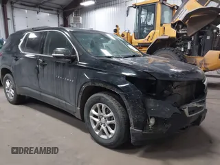 2020 Chevrolet Traverse LT Cloth z VIN 1GNEVGKW4LJ307047, wystawiony jako IAAI lot #41509676 z przebiegiem 100 918 mil mil oraz . Historia ofert i sprzedaży dostępna na DreamBid. Obrazek 1.