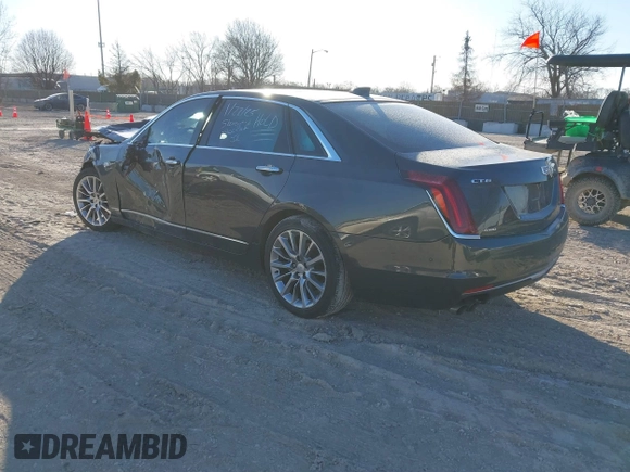 2017 Cadillac CT6 Premium Luxury AWD with VIN 1G6KF5RS4HU139368, listed as a IAAI auction lot 41538638 with 55,137 mi miles and . Bid and sale history available at DreamBid. Image 3.