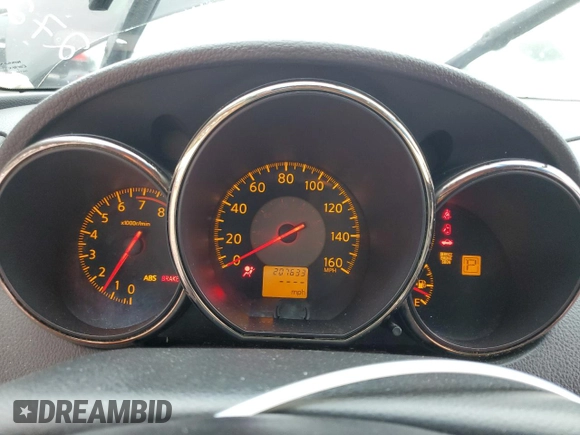 2005 Nissan Altima SE-R with VIN 1N4BL11D55C272885, listed as a Copart auction lot 71732094 with 207,633 mi miles and Salvage title. Bid and sale history available at DreamBid. Image 9.