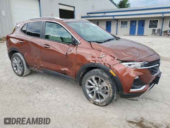 2020 Buick Encore GX Select with VIN KL4MMESLXLB088844, listed as a Copart auction lot 55501914 with 25,917 mi miles and Salvage title. Bid and sale history available at DreamBid. Image 4.