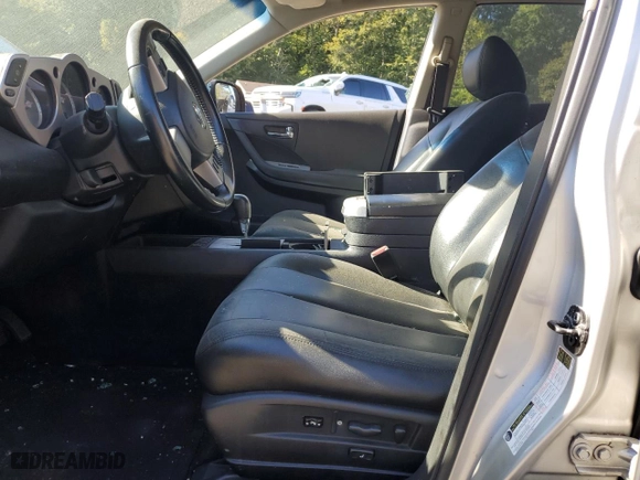 2007 Nissan Murano S with VIN JN8AZ08W27W660961, listed as a Copart auction lot 76721744 with 168,873 mi miles and Salvage Title. Bid and sale history available at carsss.com. Image 7.