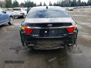 2015 Kia K900 Luxury with VIN KNALW4D46F6017436, listed as a Copart auction lot 44897925 with 63,506 mi miles and Salvage Title. Bid and sale history available at carsss.com. Image 6.