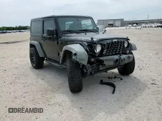 2015 Jeep Wrangler Sport with VIN 1C4AJWAG3FL723090, listed as a Copart auction lot 53325235 with 96,306 mi miles and Salvage title. Bid and sale history available at DreamBid. Image 11.