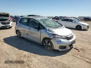 2019 Honda Fit EX with VIN 3HGGK5H86KM737981, listed as a Copart auction lot 55991435 with 79,106 mi miles and Salvage title. Bid and sale history available at DreamBid. Image 13.