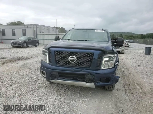 2017 Nissan Titan Pro-4X with VIN 1N6AA1E53HN570548, listed as a Copart auction lot 71663224 with 128,024 mi miles and Salvage title. Bid and sale history available at DreamBid. Image 11.