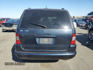 2001 Mercedes-Benz M-Class with VIN 4JGAB54E91A273561, listed as a Copart auction lot 72458374 with 152,035 mi miles and Clean Title. Bid and sale history available at carsss.com. Image 6.