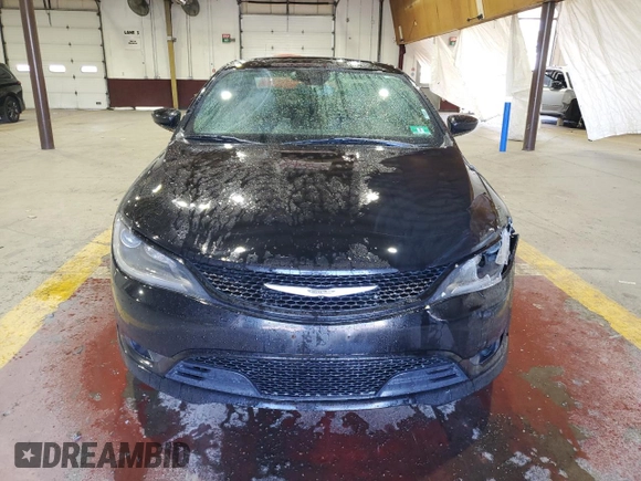 2016 Chrysler 200 S z VIN 1C3CCCBG9GN122468, wystawiony jako Copart lot #54437125 z przebiegiem 115 160 mil mil oraz Szkoda całkowita • Salvage title. Historia ofert i sprzedaży dostępna na DreamBid. Obrazek 5.