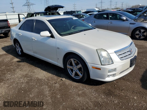 2007 Cadillac STS z VIN 1G6DW677070125177, wystawiony jako Copart lot #54316725 z przebiegiem 154 895 mil mil oraz Szkody całkowita. Historia ofert i sprzedaży dostępna na DreamBid. Obrazek 4.