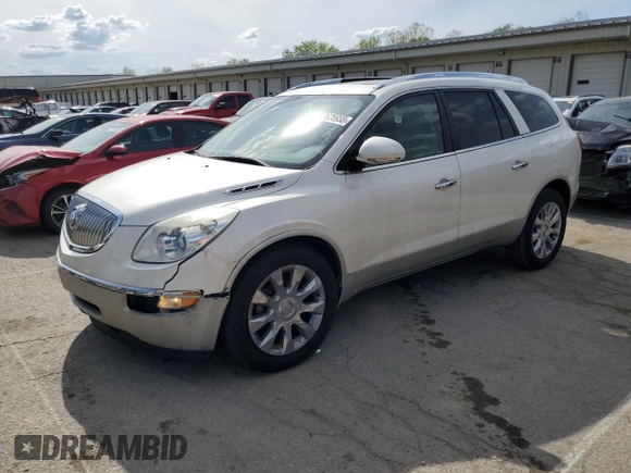 2011 Buick Enclave CXL-2 with VIN 5GAKRCED5BJ349231, listed as a Copart auction lot 53625955 with 153,457 mi miles and Salvage Title. Bid and sale history available at carsss.com. Image 1.