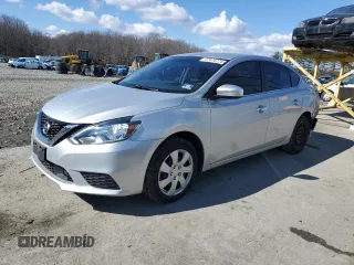2019 Nissan Sentra S with VIN 3N1AB7AP2KY350468, listed as a Copart auction lot 47076725 with 98,530 mi miles and Salvage title. Bid and sale history available at DreamBid. Image 1.