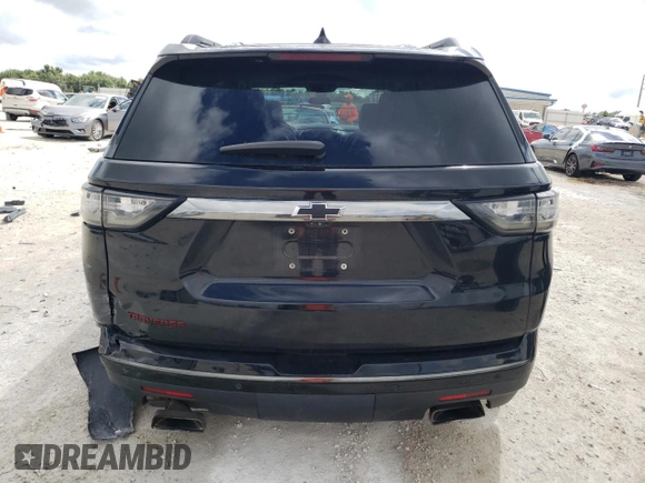 2018 Chevrolet Traverse Premier with VIN 1GNERKKW5JJ154182, listed as a Copart auction lot 70745164 with 132,546 mi miles and Salvage Title. Bid and sale history available at carsss.com. Image 6.