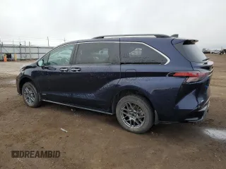 2021 Toyota Sienna XSE with VIN 5TDDSKFC1MS029907, listed as a Copart auction lot 49512965 with 64,350 mi miles and Salvage Title. Bid and sale history available at carsss.com. Image 2.