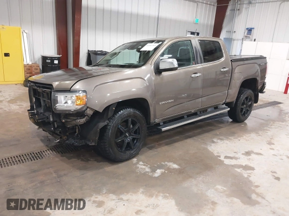 2016 GMC Canyon 4WD SLT z VIN 1GTP6DE13G1229783, wystawiony jako IAAI lot #41583360 z przebiegiem 80 149 mil mil oraz . Historia ofert i sprzedaży dostępna na DreamBid. Obrazek 18.