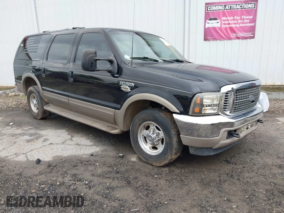 2001 Ford Excursion Limited с VIN 1FMNU42L21ED04391, выставлен на аукционе IAAI как лот 42198510 с пробегом 258 072 миль миль и . История ставок и продаж доступна на DreamBid. Изображение 1.