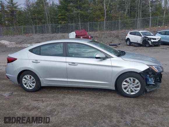 2019 Hyundai Elantra SE with VIN 5NPD74LF6KH416144, listed as a IAAI auction lot 41852351 with 27,882 mi miles and . Bid and sale history available at DreamBid. Image 13.