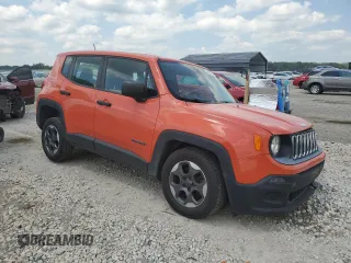 2015 Jeep Renegade Sport with VIN ZACCJBAT3FPC23361, listed as a Copart auction lot 62801114 with Not Provided miles and Salvage Title. Bid and sale history available at DreamBid. Image 4.