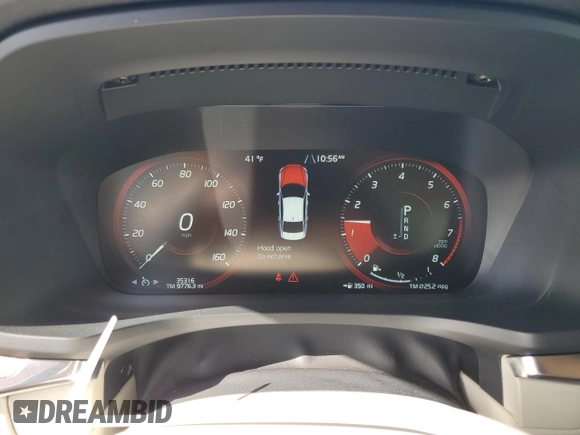 2021 Volvo S60 Momentum with VIN 7JR102TZXMG123619, listed as a Copart auction lot 89405775 with 35,316 mi miles and Salvage title. Bid and sale history available at DreamBid. Image 9.