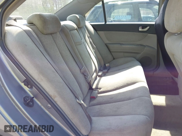 2006 Hyundai Sonata GLS with VIN 5NPEU46F66H044156, listed as a IAAI auction lot 42026977 with 204,416 mi miles and . Bid and sale history available at DreamBid. Image 8.
