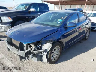 2017 Hyundai Elantra SE with VIN 5NPD74LF9HH155827, listed as a IAAI auction lot 41776033 with 131,404 mi miles. Bid and sale history available at carsss.com. Image 16.