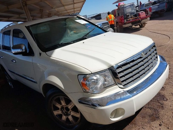 2009 Chrysler Aspen Limited with VIN 1A8HX58T49F702156, listed as a IAAI auction lot 41648961 with 1 mi miles. Bid and sale history available at carsss.com. Image 1.