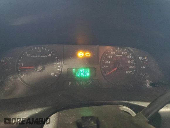 2007 Ford F-250 XL with VIN 1FTSX20527EB52287, listed as a Copart auction lot 81201714 with 197,608 mi miles and Clean title. Bid and sale history available at DreamBid. Image 9.