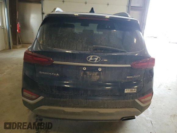 2020 Hyundai Santa Fe SEL with VIN 5NMS3CAA6LH181067, listed as a Copart auction lot 42020445 with 87,418 mi miles and Salvage Title. Bid and sale history available at carsss.com. Image 6.