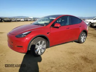 2023 Tesla Model Y Long Range with VIN 7SAYGDEE6PA167386, listed as a Copart auction lot 88166755 with Not Provided miles and Salvage Title. Bid and sale history available at DreamBid. Image 1.