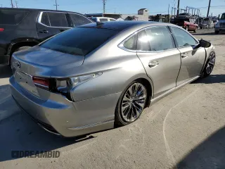 2022 Lexus LS with VIN JTHD51FF5N5017535, listed as a Copart auction lot 47594835 with 20,659 mi miles and Salvage Title. Bid and sale history available at carsss.com. Image 3.