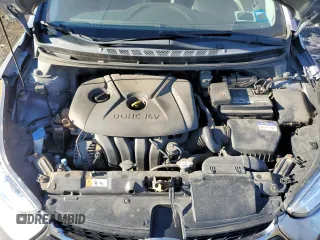 2013 Hyundai Elantra Coupe GS PZEV with VIN KMHDH6AEXDU016515, listed as a Copart auction lot 83543544 with 127,508 mi miles and Salvage Title. Bid and sale history available at carsss.com. Image 11.
