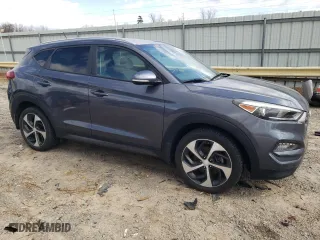 2016 Hyundai Tucson Eco with VIN KM8J3CA21GU211705, listed as a Copart auction lot 48477905 with 97,472 mi miles and Clean Title. Bid and sale history available at carsss.com. Image 4.