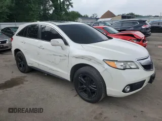 2015 Acura RDX Tech Pkg with VIN 5J8TB4H50FL024581, listed as a Copart auction lot 64684374 with 80,280 mi miles and Salvage Title. Bid and sale history available at carsss.com. Image 4.