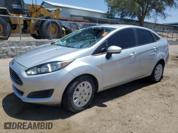 2019 Ford Fiesta S with VIN 3FADP4AJ8KM130044, listed as a Copart auction lot 59576795 with 56,197 mi miles and Salvage title. Bid and sale history available at DreamBid. Image 1.