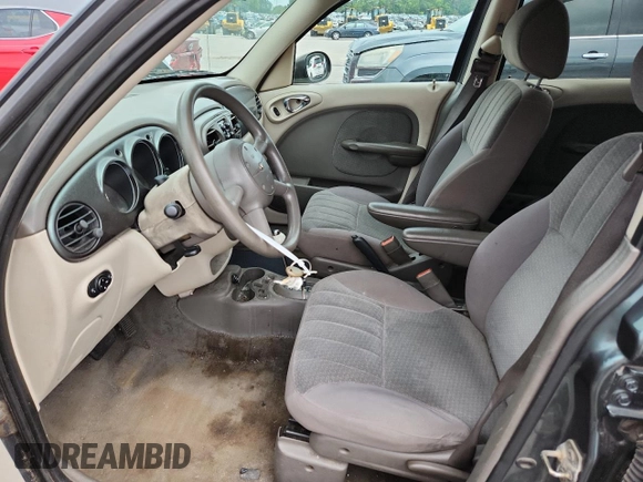2003 Chrysler PT Cruiser with VIN 3C4FY48B23T556527, listed as a Copart auction lot 60886505 with 128,256 mi miles and Salvage title. Bid and sale history available at DreamBid. Image 7.