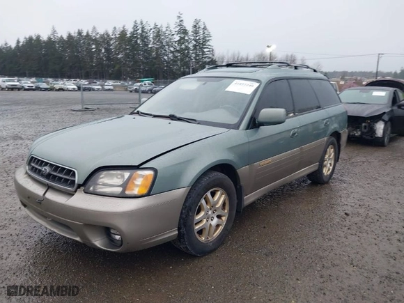 2003 Subaru Legacy Wagon Outback Ltd with VIN 4S3BH686337620396, listed as a IAAI auction lot 41857240 with 208,574 mi miles. Bid and sale history available at carsss.com. Image 2.