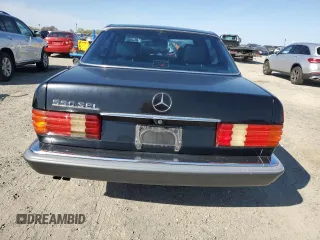 1989 Mercedes-Benz 560 with VIN WDBCA39D8KA437872, listed as a Copart auction lot 45689195 with 151,851 mi miles and Clean Title. Bid and sale history available at DreamBid. Image 6.