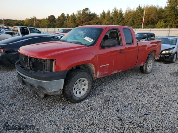 2011 GMC Sierra 1500 Work Truck with VIN 1GTR2TE39BZ162634, listed as a Copart auction lot 87720405 with 0 mi miles and Salvage Title. Bid and sale history available at carsss.com. Image 1.