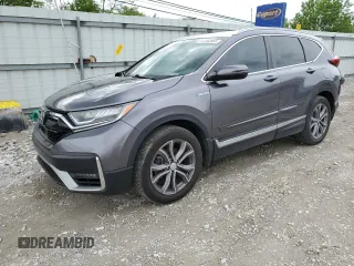 2021 Honda CR-V Touring z VIN 7FART6H95ME017327, wystawiony jako Copart lot #55162865 z przebiegiem 62 185 mil mil oraz Szkoda całkowita • Salvage title. Historia ofert i sprzedaży dostępna na DreamBid. Obrazek 1.