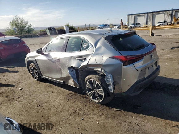2020 Lexus UX 250h with VIN JTHP9JBHXL2025623, listed as a Copart auction lot 52387535 with 29,775 mi miles and Salvage title. Bid and sale history available at DreamBid. Image 2.