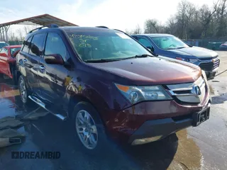2009 Acura MDX Tech/Entertainment Pkg with VIN 2HNYD28459H507652, listed as a IAAI auction lot 41575853 with 111,196 mi miles. Bid and sale history available at carsss.com. Image 1.