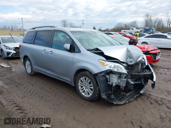 2017 Toyota Sienna XLE Auto Access Seat with VIN 5TDYZ3DC9HS795220, listed as a IAAI auction lot 41641227 with 86,336 mi miles and . Bid and sale history available at DreamBid. Image 1.