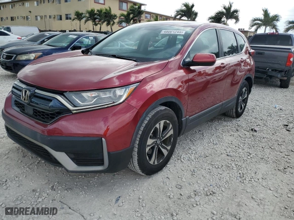2021 Honda CR-V Special Edition with VIN 7FARW1H71ME017110, listed as a Copart auction lot 48001245 with 39,605 mi miles and Salvage Title. Bid and sale history available at carsss.com. Image 1.