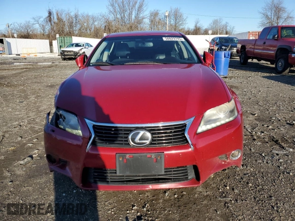 2013 Lexus GS 350 with VIN JTHCE1BLXD5005211, listed as a Copart auction lot 50029745 with 158,248 mi miles and Salvage title. Bid and sale history available at DreamBid. Image 5.