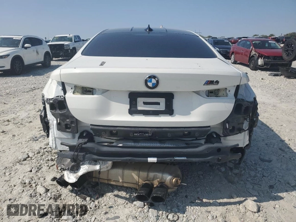 2022 BMW M4 Competition xDrive with VIN WBS43AZ01NCK23924, listed as a Copart auction lot 70023244 with 12,676 mi miles and Salvage Title. Bid and sale history available at carsss.com. Image 6.