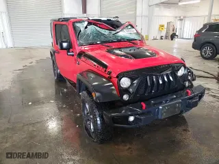 2017 Jeep Wrangler Unlimited Rubicon Recon with VIN 1C4BJWFG9HL678611, listed as a Copart auction lot 82809044 with 144,152 mi miles and Salvage Title. Bid and sale history available at carsss.com. Image 12.