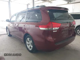 2012 Toyota Sienna LE AAS with VIN 5TDKK3DC9CS247320, listed as a IAAI auction lot 42049985 with 158,159 mi miles. Bid and sale history available at carsss.com. Image 3.