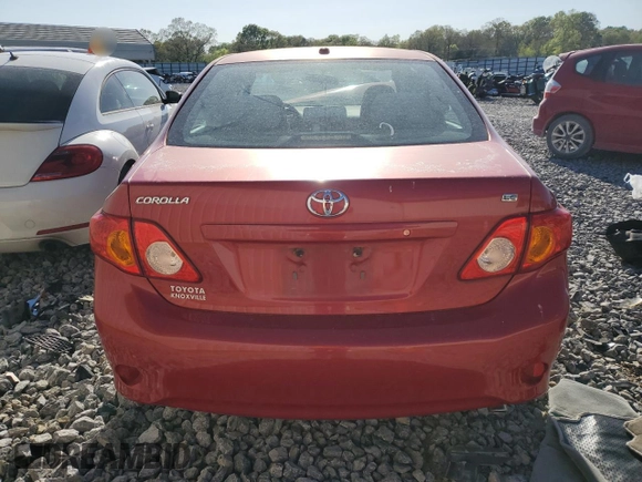 2010 Toyota Corolla with VIN 1NXBU4EE1AZ375667, listed as a Copart auction lot 52607845 with Not Provided miles and Salvage Title. Bid and sale history available at DreamBid. Image 6.