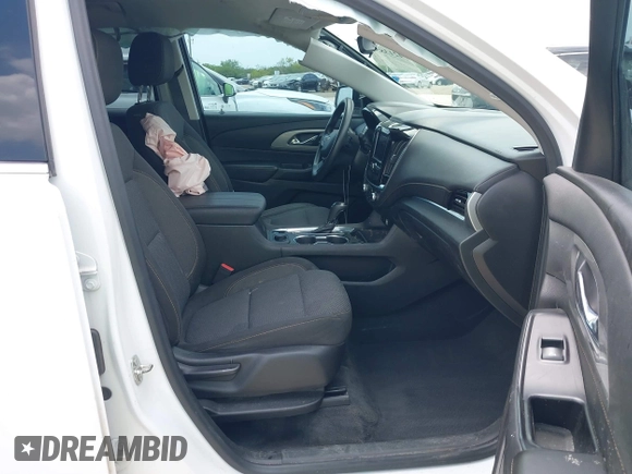 2020 Chevrolet Traverse LS z VIN 1GNERFKW4LJ163269, wystawiony jako IAAI lot #42138503 z przebiegiem 161 619 mil mil oraz . Historia ofert i sprzedaży dostępna na DreamBid. Obrazek 5.