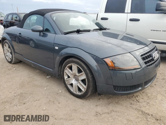 2006 Audi TT with VIN TRUTC28N361000275, listed as a Copart auction lot 75401594 with 77,570 mi miles and Non Repairable. Bid and sale history available at carsss.com. Image 4.